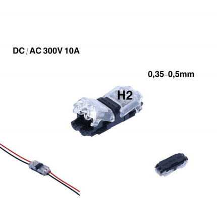 Conector Rapid H2 blocare 10A