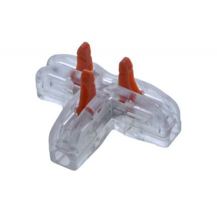 Conector Rapid tip T, portocaliu