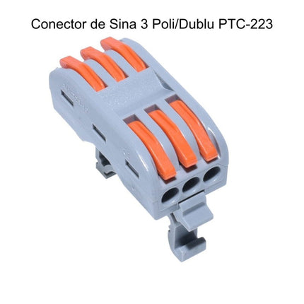 Conector Rapid sina 3 contacte cap