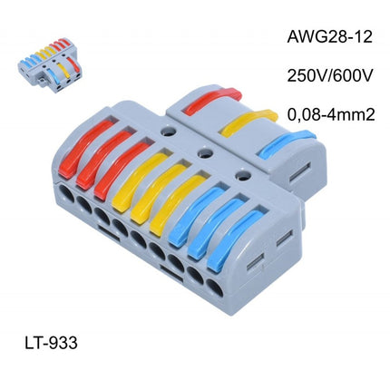Conector Rapid 3-9 contacte pentru conectare