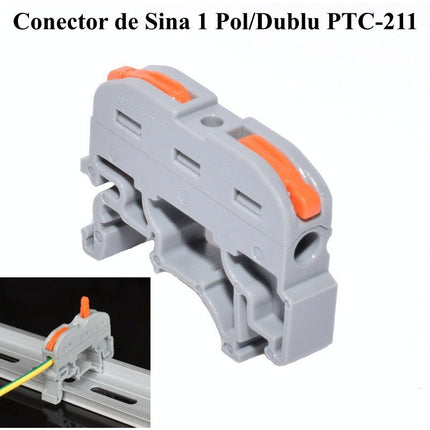 Conector Rapid sina 1 contact cap
