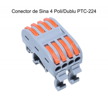 Conector Rapid sina 4 contacte cap