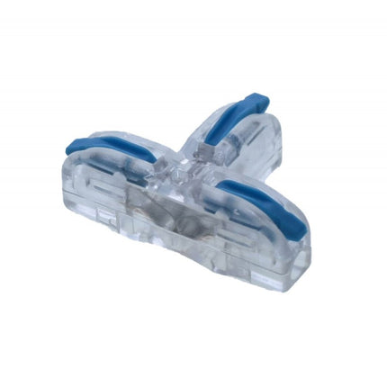 Conector Rapid tip T, albastru