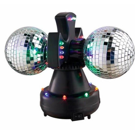Lampa Disco 3D, 32 LED-uri multicolore cu oglinzi