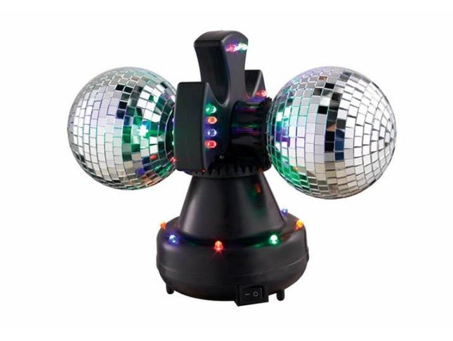 Lampa Disco 3D, 32 LED-uri multicolore cu oglinzi