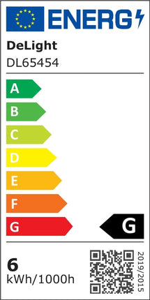 Bec Led Mr16 model R50, 6W=50W, 2700K, lumina calda