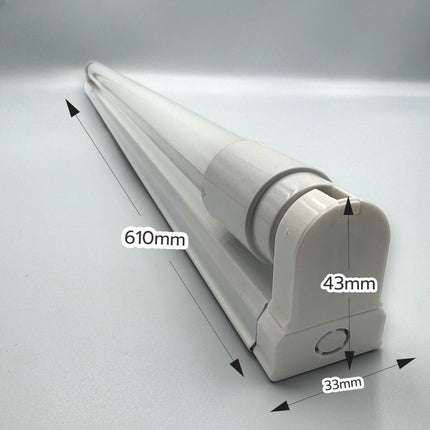 Corp Led T8, 9W=18W, 6400K, lumina rece