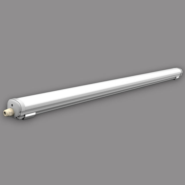 Corp LED IP65, 36W = 72W, 6500K, lumina rece, 1200mm