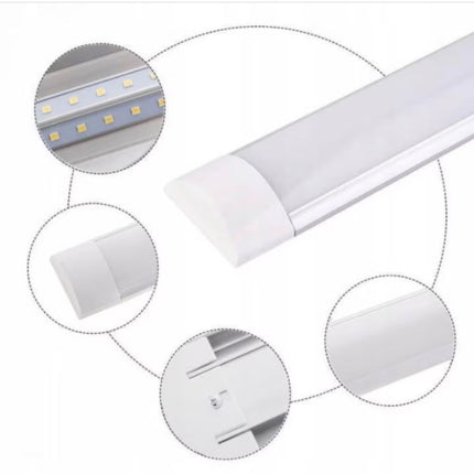 Corp Led Liniar FIDA 36W=72W, 6500K, lumina rece, 1200Mm