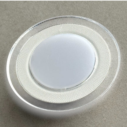Spot Led Rotund Rama Transparenta  18W/6500K/1000lm