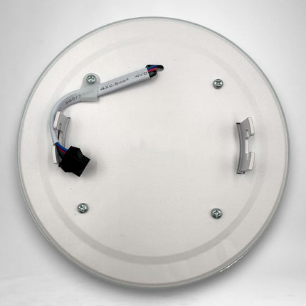Spot LED Rotund Doua Culori  24+12W 3000k si 6500k  Trei Functii
