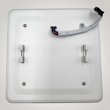 Spot LED Patrat Doua Culori 24+12W 3000k-6500k  Trei Functii