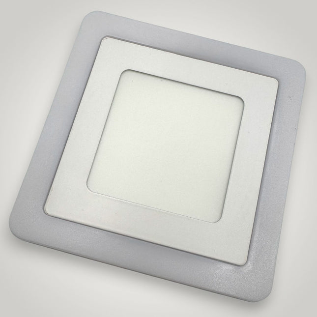 Spot LED Patrat Doua Culori  6+3W 3000k-6500k  Trei Functii