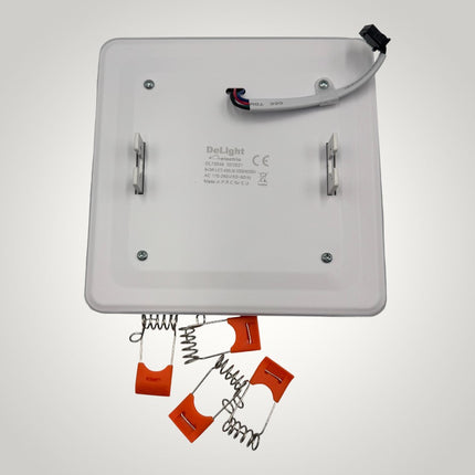 Spot LED Patrat Aplicat Doua Culori 24+12W 3000k-6500k  Trei Functii