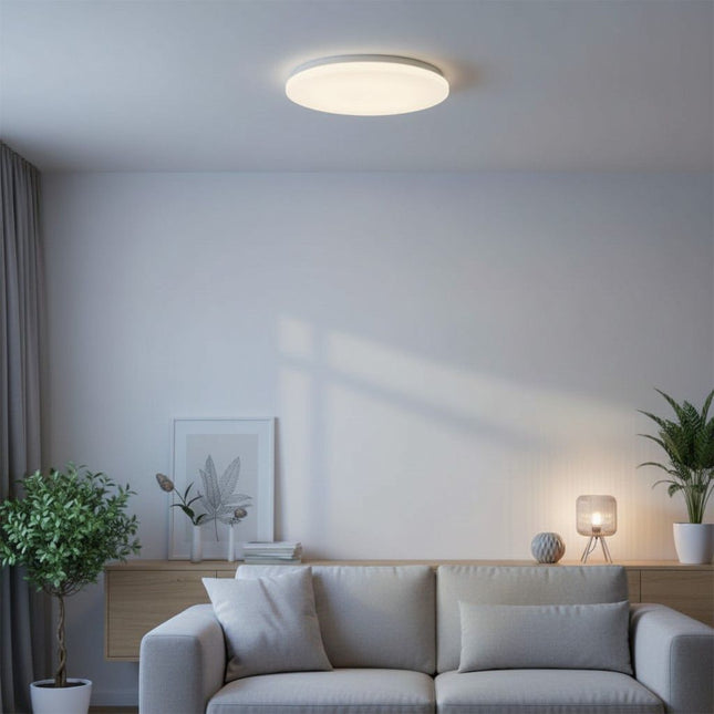 Plafoniera LED Milky fi280 13W=75W, 6400K, lumina rece