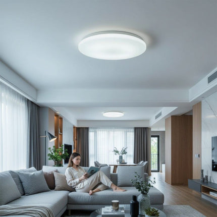 Plafoniera LED Milky fi280 13W=75W, 6400K, lumina rece