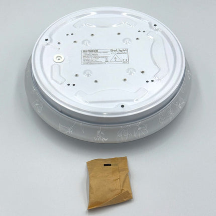 Plafoniera LED Flower, 260x35mm, 13W=75W, 6400K, lumina rece