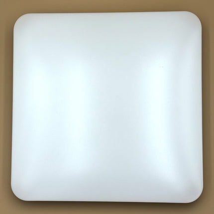 Plafoniera Led Slim Milky 18W=160W, 275x275 mm, 6500K, lumina rece