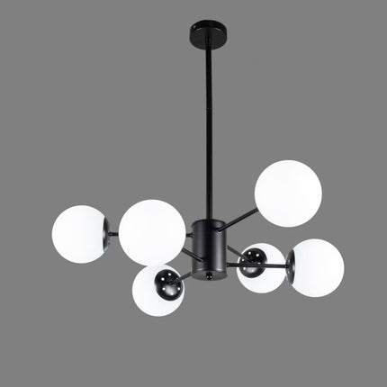 LUSTRA COSMO NEGRU 6XE27 60W 600X680mm