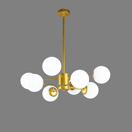 LUSTRA 8 BRATE COSMO GOLD 8xE27 800x680MM IP20