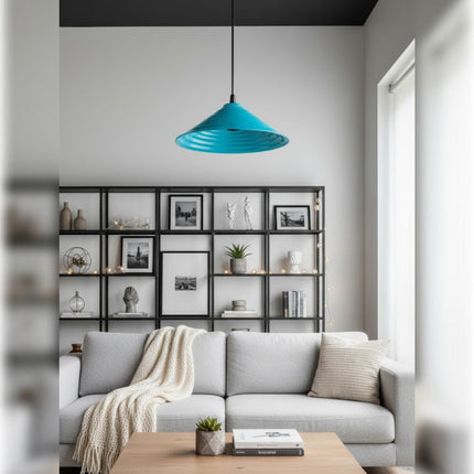 CANDELABRU ALASKA TURQUOİSE 1XE27 60W