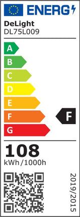 LUSTRA LED 108W CU 6 BRATE 3 CULORI 3000K/4000K/6500K + IR 700X700X100MM