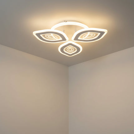 LUSTRA LED LIVING DORIS 50W 3 BRATE 3 CULORI+IR 480mm x 85