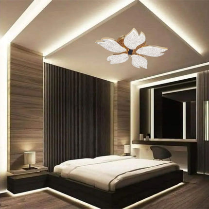 LUSTRA LED AUREO 5 BRATE AURIE 67W 7000LM 3000K-6500K 410*410*100MM