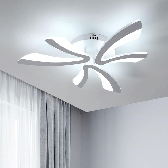 LUSTRA LED  40W CU 6 BRATE 3 CULORI+IR 610x90mm