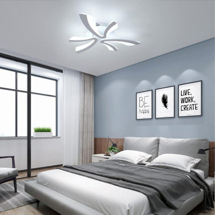 LUSTRA LED  40W CU 6 BRATE 3 CULORI+IR 610x90mm