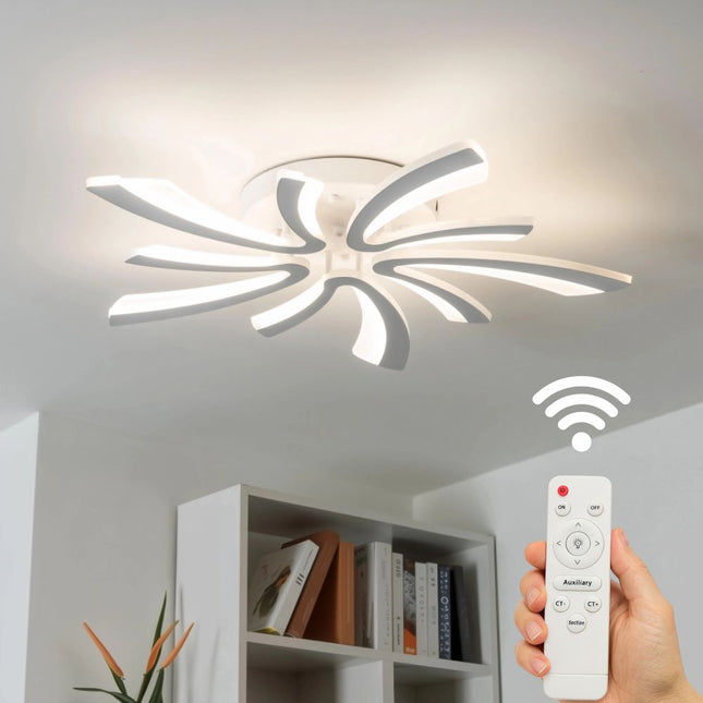 LUSTRA LED 70W CU 10 BRATE 3 CULORI+IR  700x90mm