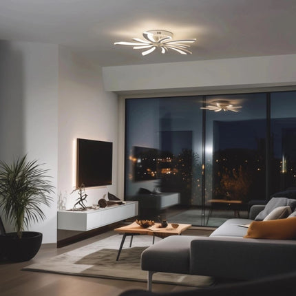 LUSTRA LED 70W CU 10 BRATE 3 CULORI+IR  700x90mm