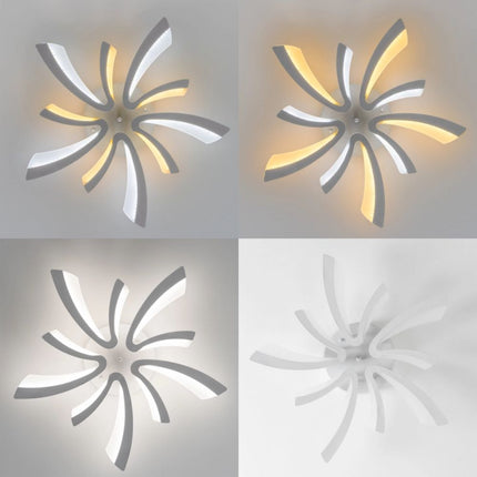 LUSTRA LED 70W CU 10 BRATE 3 CULORI+IR  700x90mm