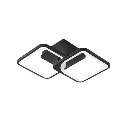 LUSTRA LED PATRATE 50W CU 2 BRATE 3 CULORI+IR 550mm x 115mm