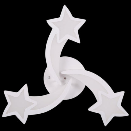 Lustra led dimabila STEA 62W cu 3 brate 3 CULORI+IR