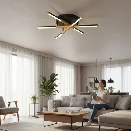 LUSTRA LED MANTA 50W 1500LM 3000K-4000K-6500K IP20 600MM + IR