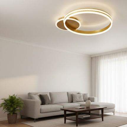 Lustra Led Hydra 100w/6300lm 3000k/4000k/6500k cu Telecomanda 500mm