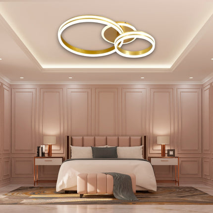 Lustra Led Hydra 150w/9200lm 3000k/4000k/6500k cu Telecomanda 300+500mm