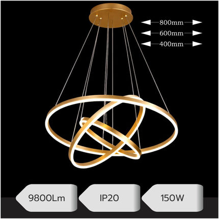 LUSTRA LED  AJUSTABILA 150W/9800LM/3000K/4000K/6500K + IR  400mm x 600mm x 800mm
