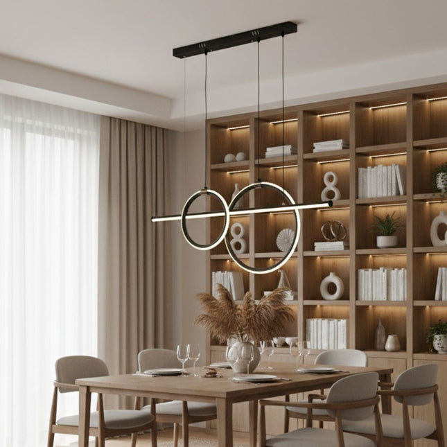 LUSTRA LED TITANIA AJUSTABILA 72W/3900LM/3000K/4000K/6500K