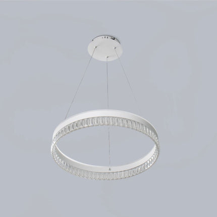 LUSTRA LED PAVO ALB 80W/5600LM 2700K-6500K 500X1200MM CU TELECOMANDA