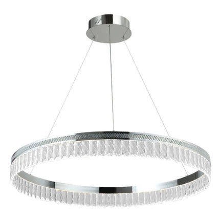 LUSTRA LED PAVO ALB 80W/5600LM 2700K-6500K 500X1200MM CU TELECOMANDA