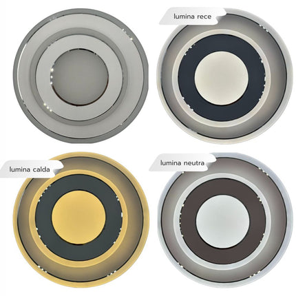 PLAFONIERA LED DEIMOS AJUSTABILA 37W/2550LM/3000K/4000K/6500K