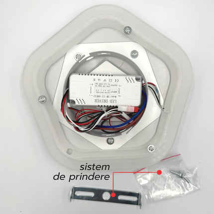 PLAFONIERA LED EUPORIE 45W 2900LM 3000K/4000K/6500K 240X55MM
