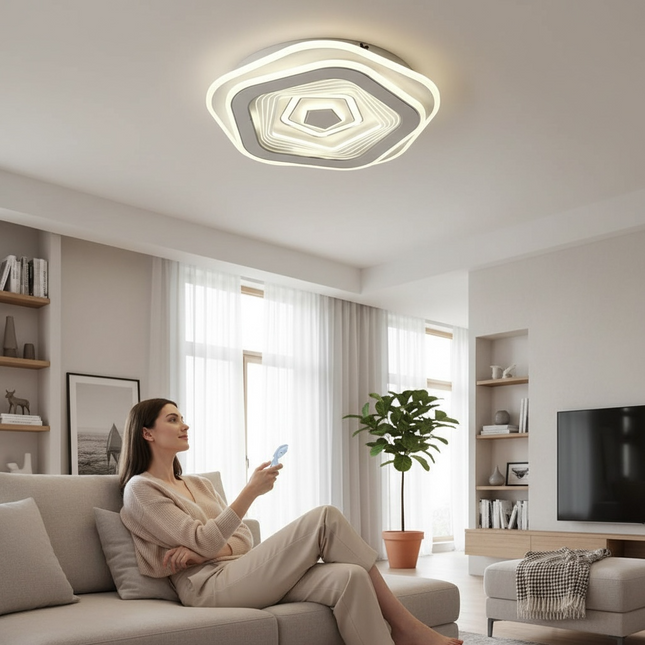 PLAFONIERA LED CRESSIDA 100W/6750LM 3000K/4000K/6500K