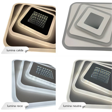 Plafoniera Led Naiad 56W/3850lm 3000k/4000k/6500k