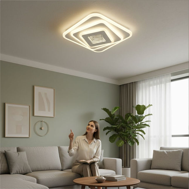 Plafoniera Led Naiad 96W/6100lm 3000k/4000k/6500k
