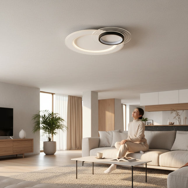 PLAFONIERA LED AQUARIUS 72W/4700LM 3 CULORI 500X400MM