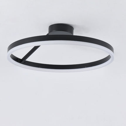 PLAFONIERA LED AQUILA NEGRU 40W/2400LM 3 CULORI 500MM