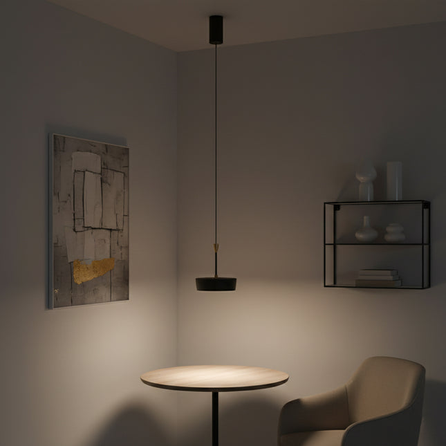 Lustra led Atlas cafenie 8W/230LM 3000K-6500K